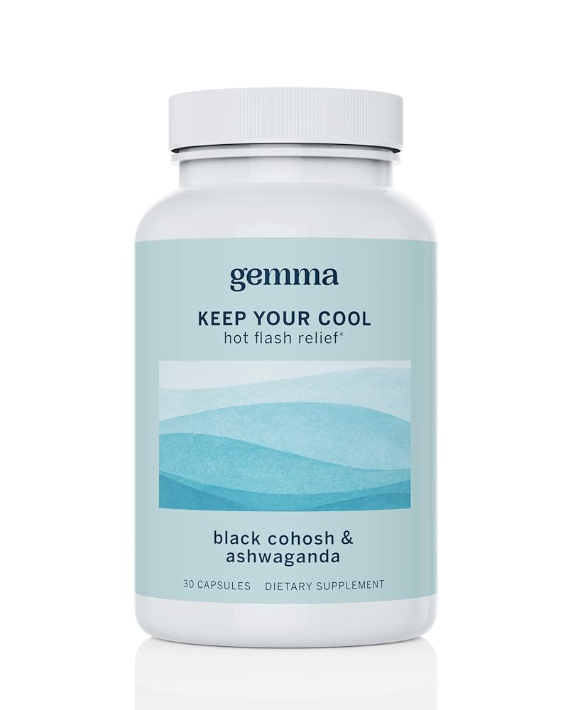 Gemma Keep Your Cool Menopause Relief - Vegetarian Capsules