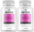 Indelo Revive Hair Skin and Nails Vitamin - 120 Capsules
