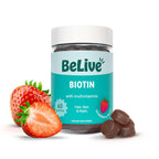 BeLive Biotin Gummies High Potency 10000 mcg - 60 Gummies