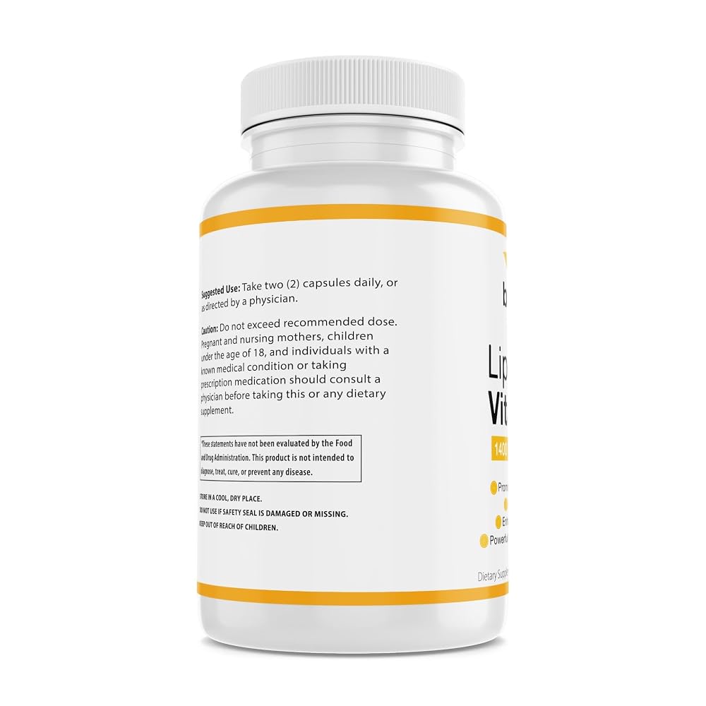 Biodora Liposomal Vitamin C Immune Support - 180 Capsules - image 6