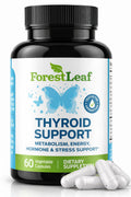 ForestLeaf Thyroid Support with Iodine - 60 Vegetarian Capsules