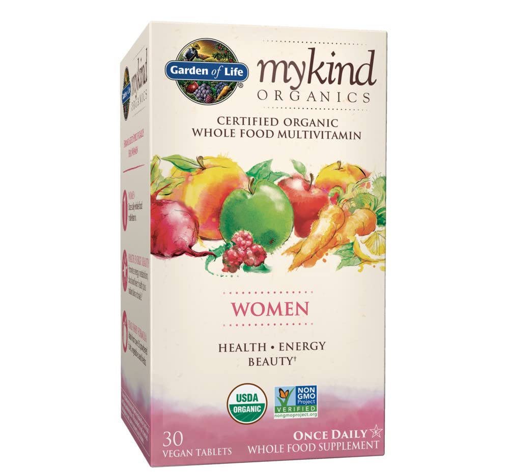 Garden of Life mykind Organics Women's Multivitamin - 30 Tablets - image 2