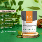 Just Jaivik Organic Licorice Root Powder - 227g - image 5