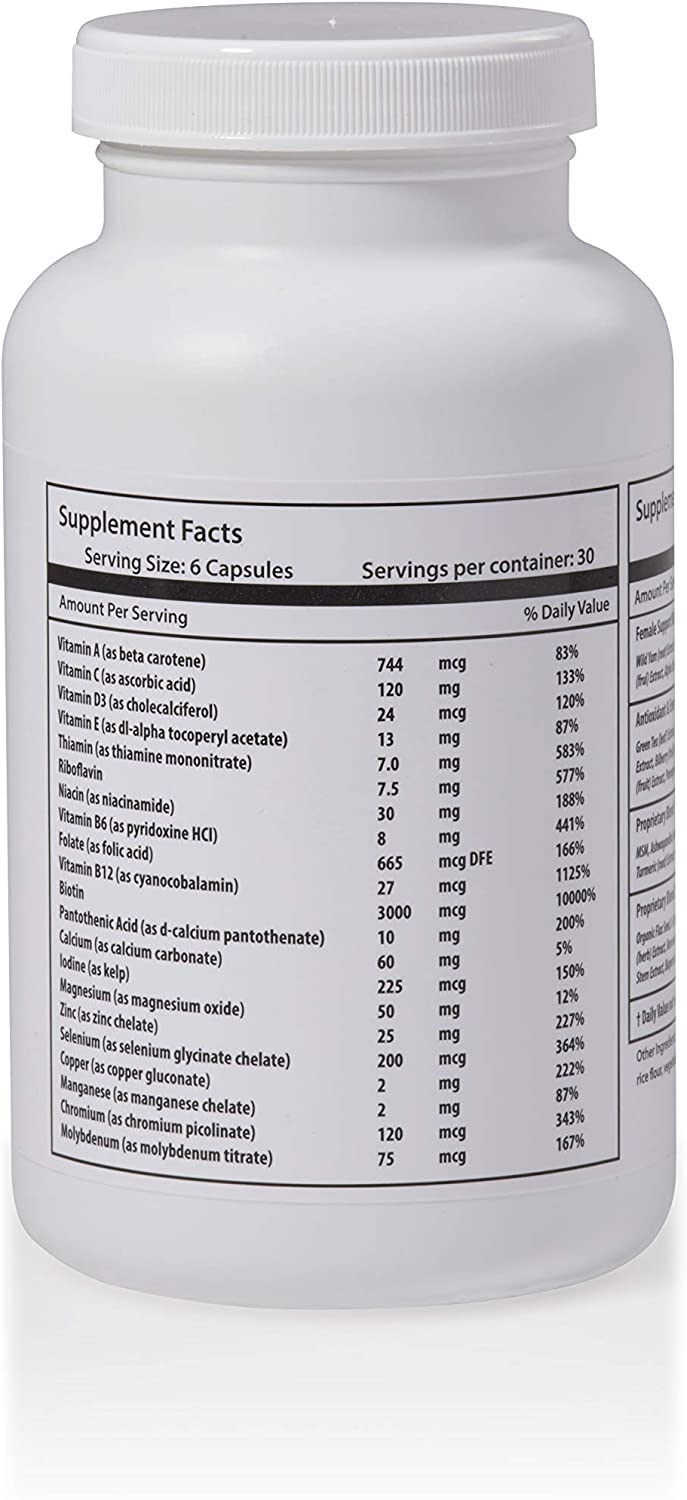 ULULIFE Hair Growth Vitamins for Men & Women - Advanced Multivitamin
