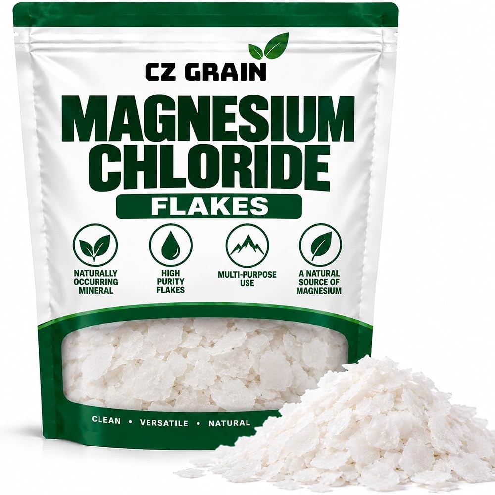 CZ Grain Magnesium Chloride Flakes - 20 Pounds