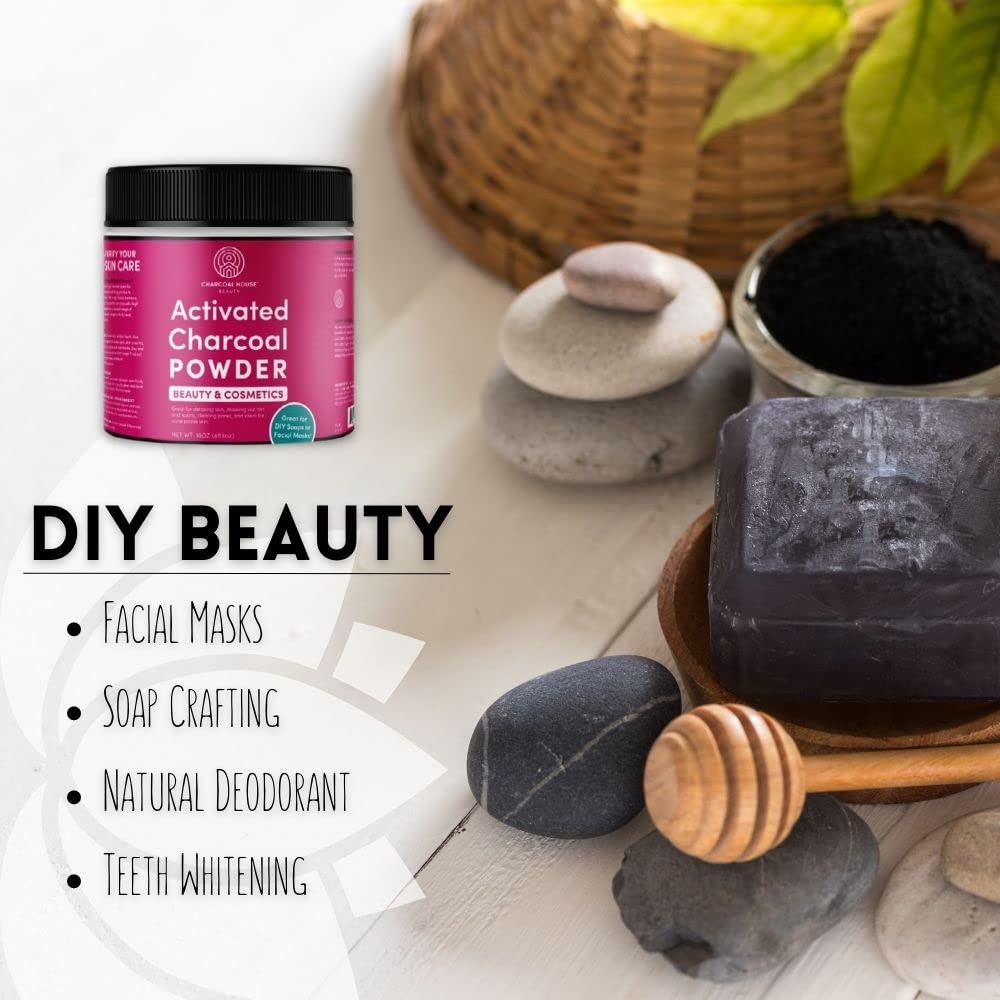 Charcoal House Activated Bamboo Charcoal Powder Food Grade - 8 oz - image 6