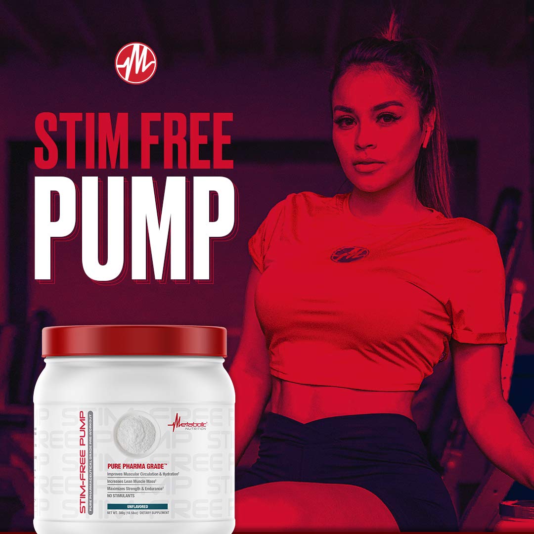 Metabolic Nutrition Stim Free Pump - 30 Servings - image 4