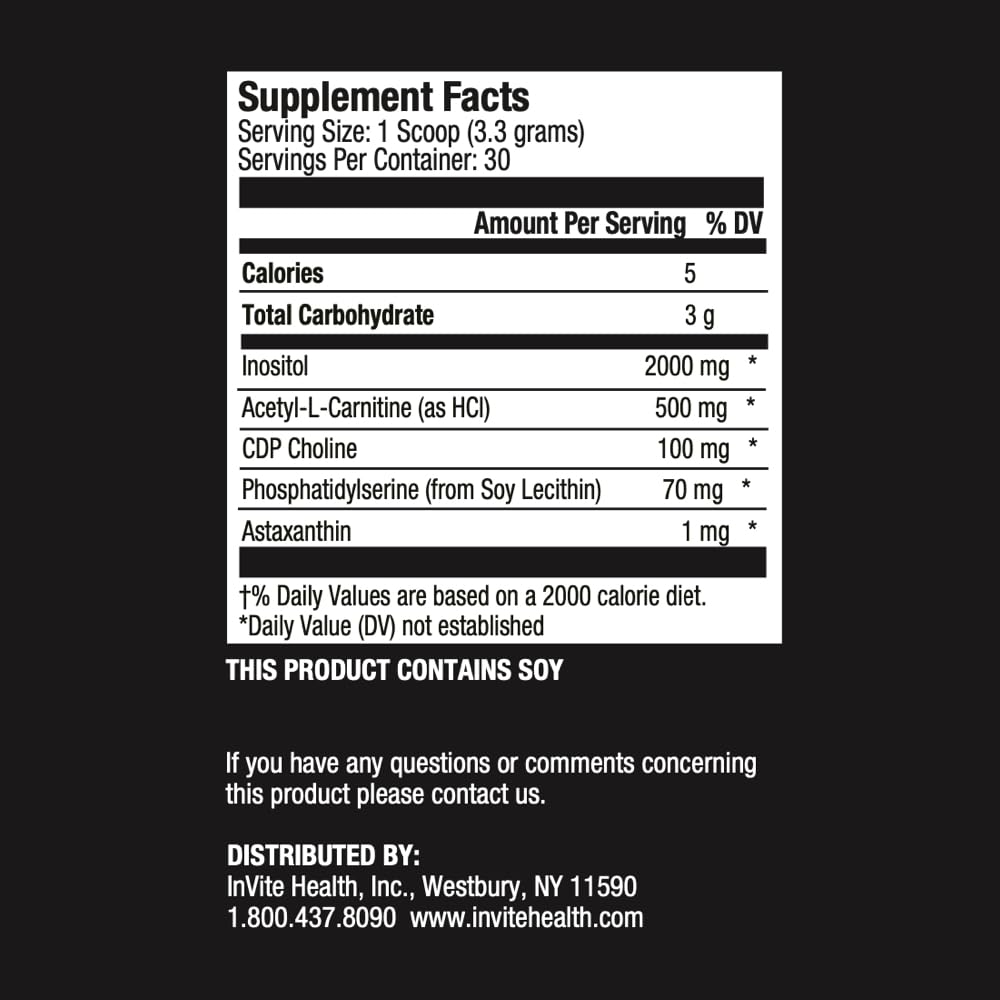 Invite Health Super Focus IQ Brain Health Powder - 2-Pack - image 2