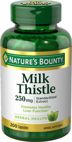 Nature's Bounty Milk Thistle 250 mg Capsules - 400 Count
