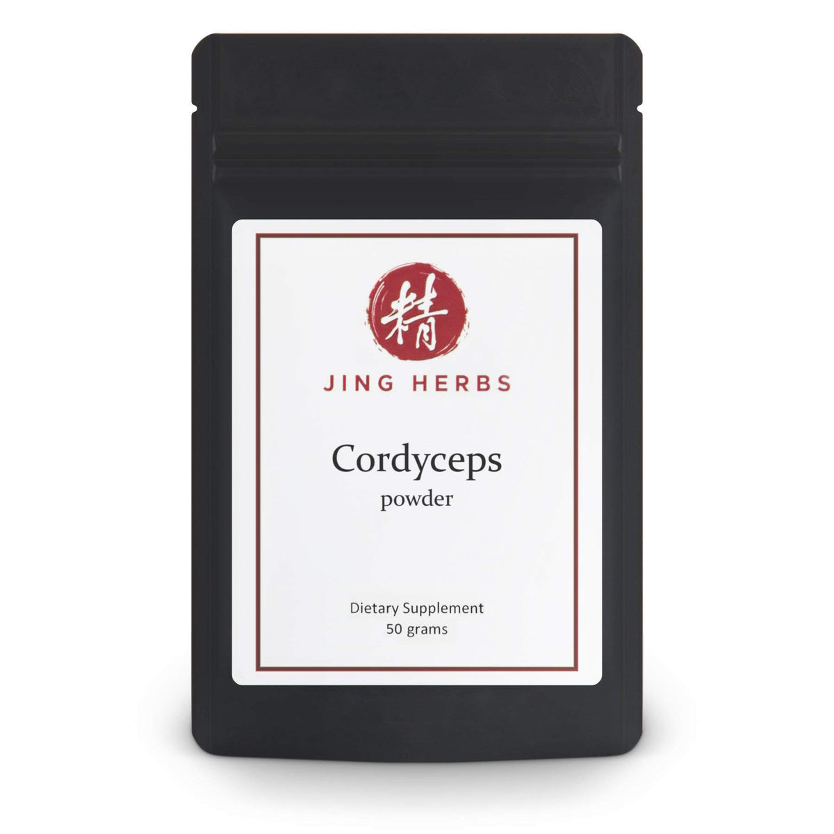 Jing Herbs Cordyceps Extract Powder - 50 Grams