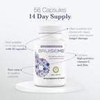 BruiseMD Bromelain 500 mg with Zinc & Vitamin C - 56 Capsules - image 5