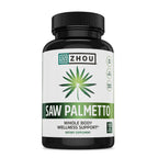 ZHOU Saw Palmetto Supplement for Men - 100 Vegetarian Capsules - image 4