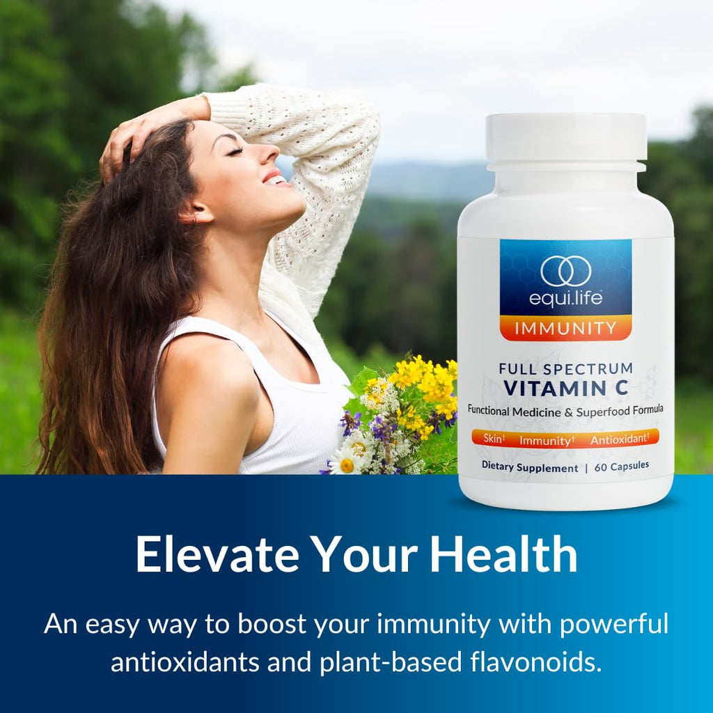 Equilife Vitamin C Supplements - Poweder or Capsules - Immunity