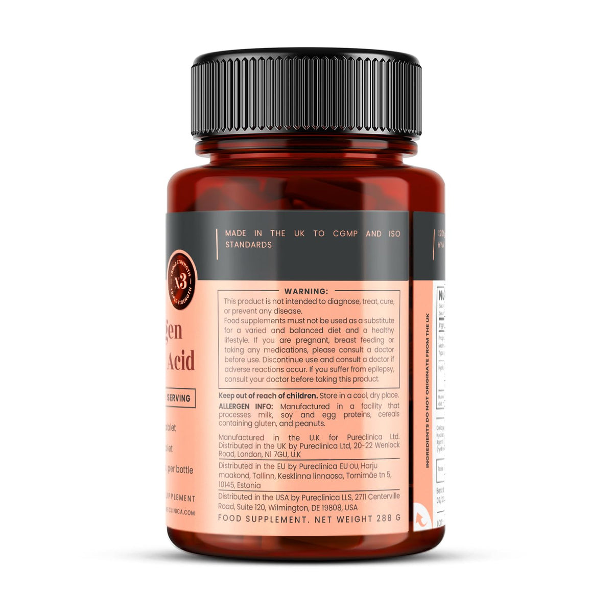 pureclinica UltraColl Collagen & Hyaluronic