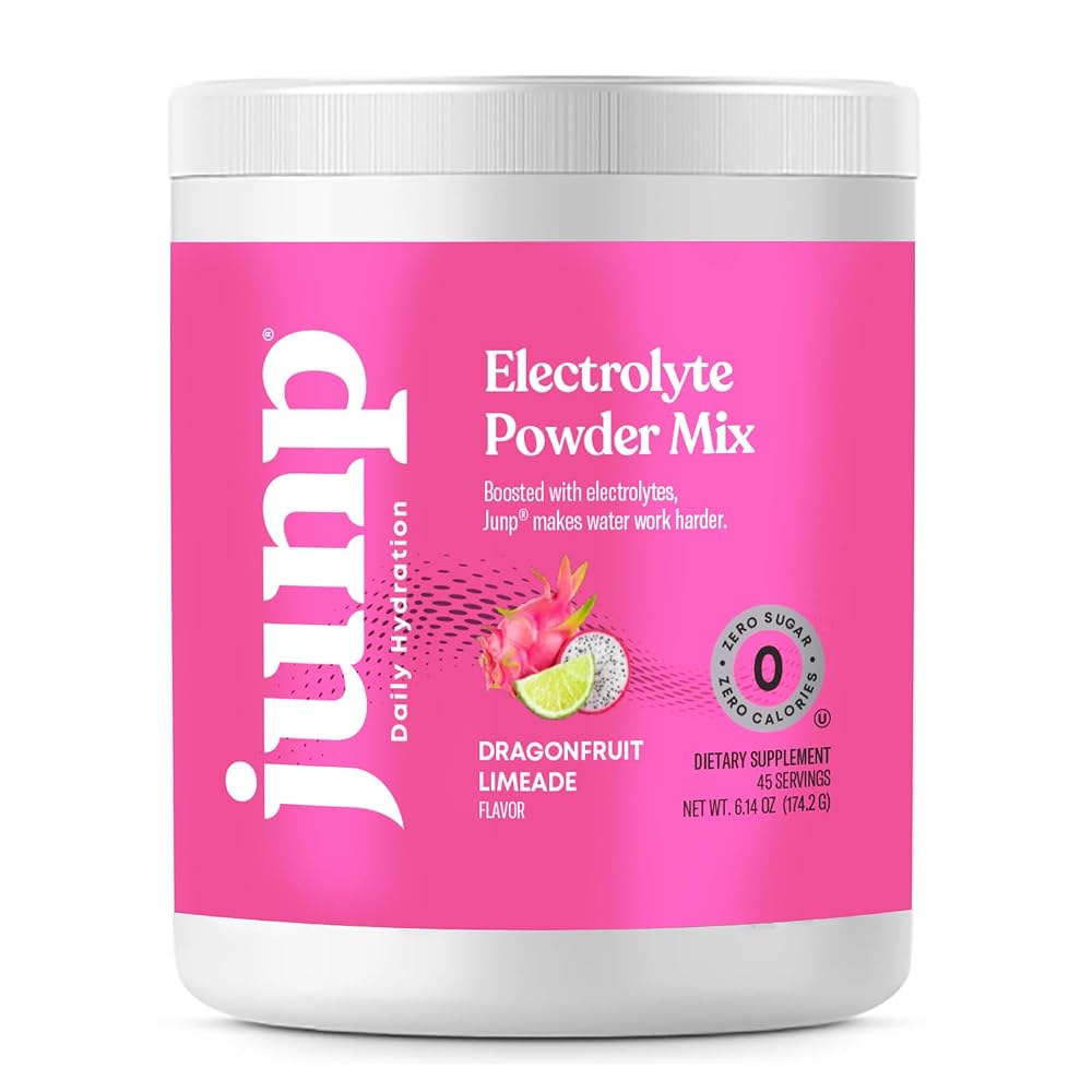 JUNP Electrolytes Powder No Sugar No Carbs Drink Mix - Potassium