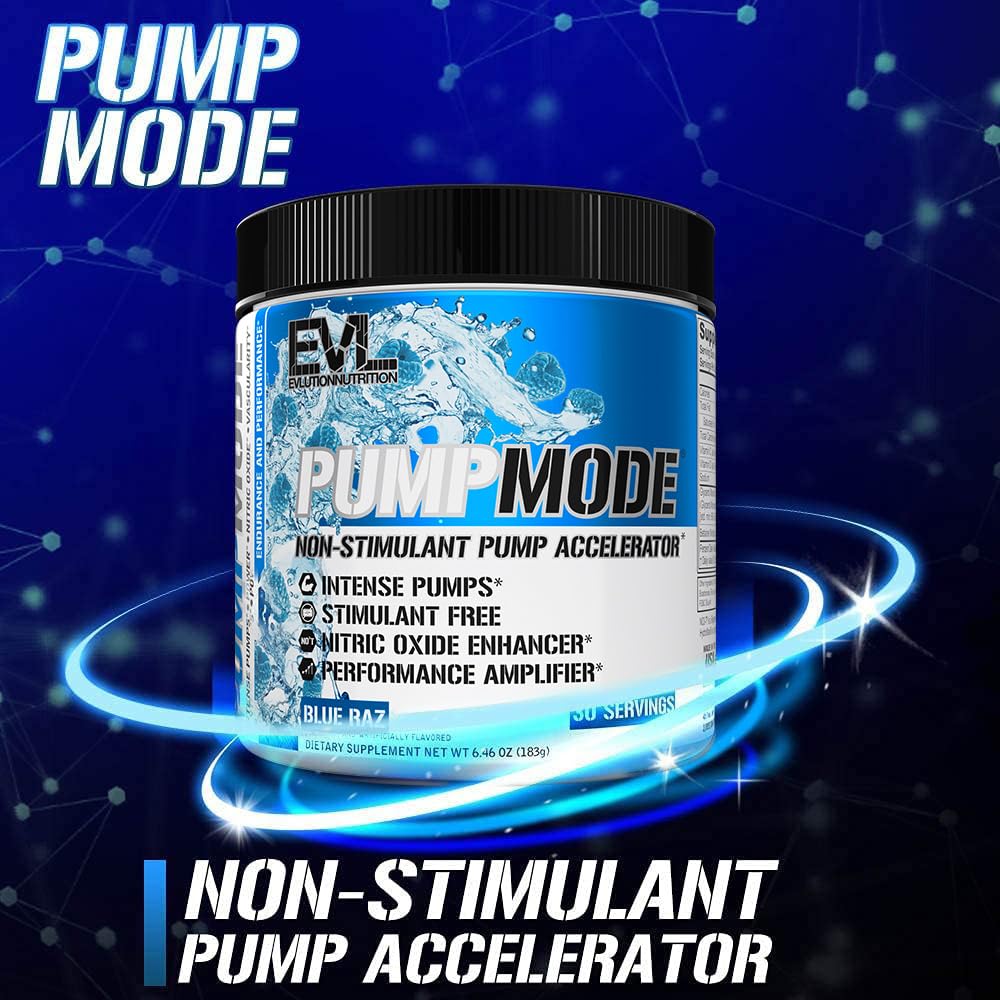 Evlution EVL PumpMode Nitric Oxide Supplement - Nitric Oxide Booster