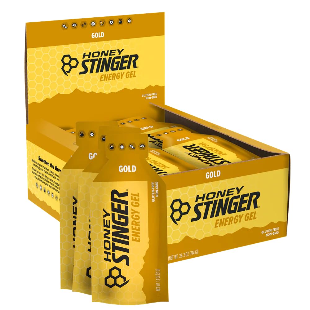 Honey Stinger Gold Gel Bar Energy - 24 Count