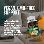 The CBD Project Organic Hemp Gummies Nerve Support - 50 Count - image 5