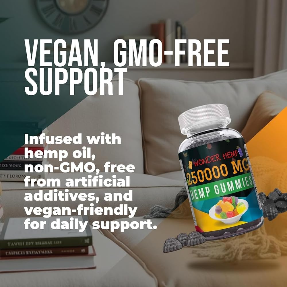 The CBD Project Organic Hemp Gummies Nerve Support - 50 Count - image 5