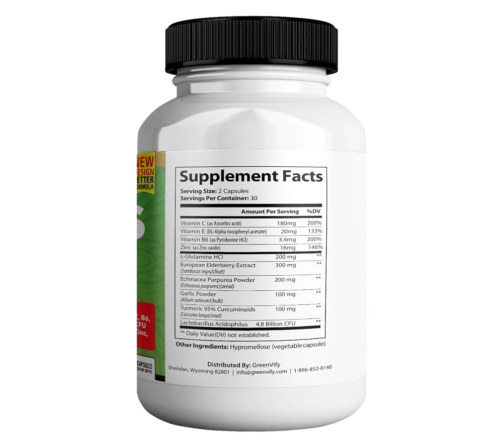 GREENVIFY Tonic Greens Max, Extra Strength Immune Support Supplement