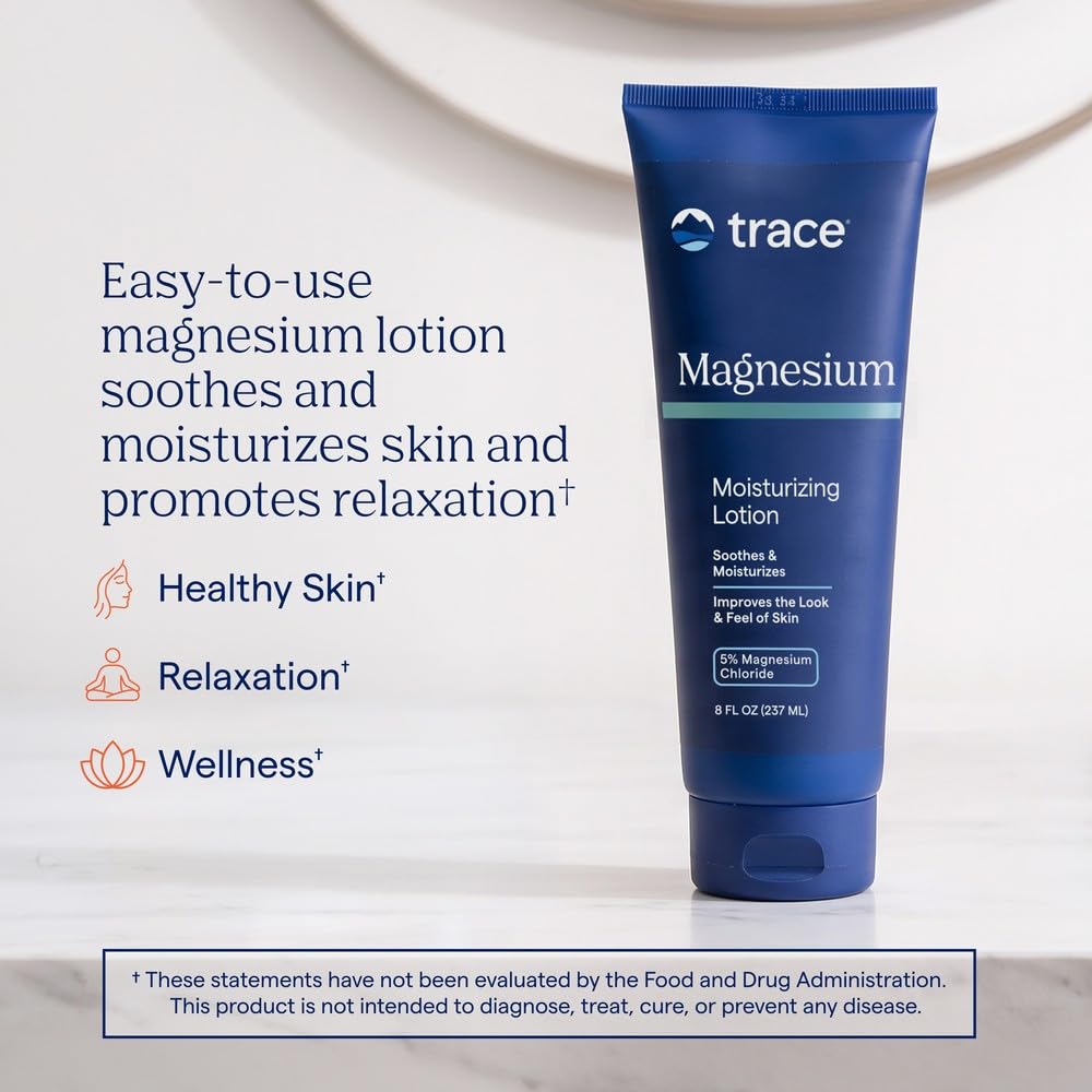 Trace Minerals Magnesium Skincare Lotion, Non-Greasy - 8 fl oz - image 2