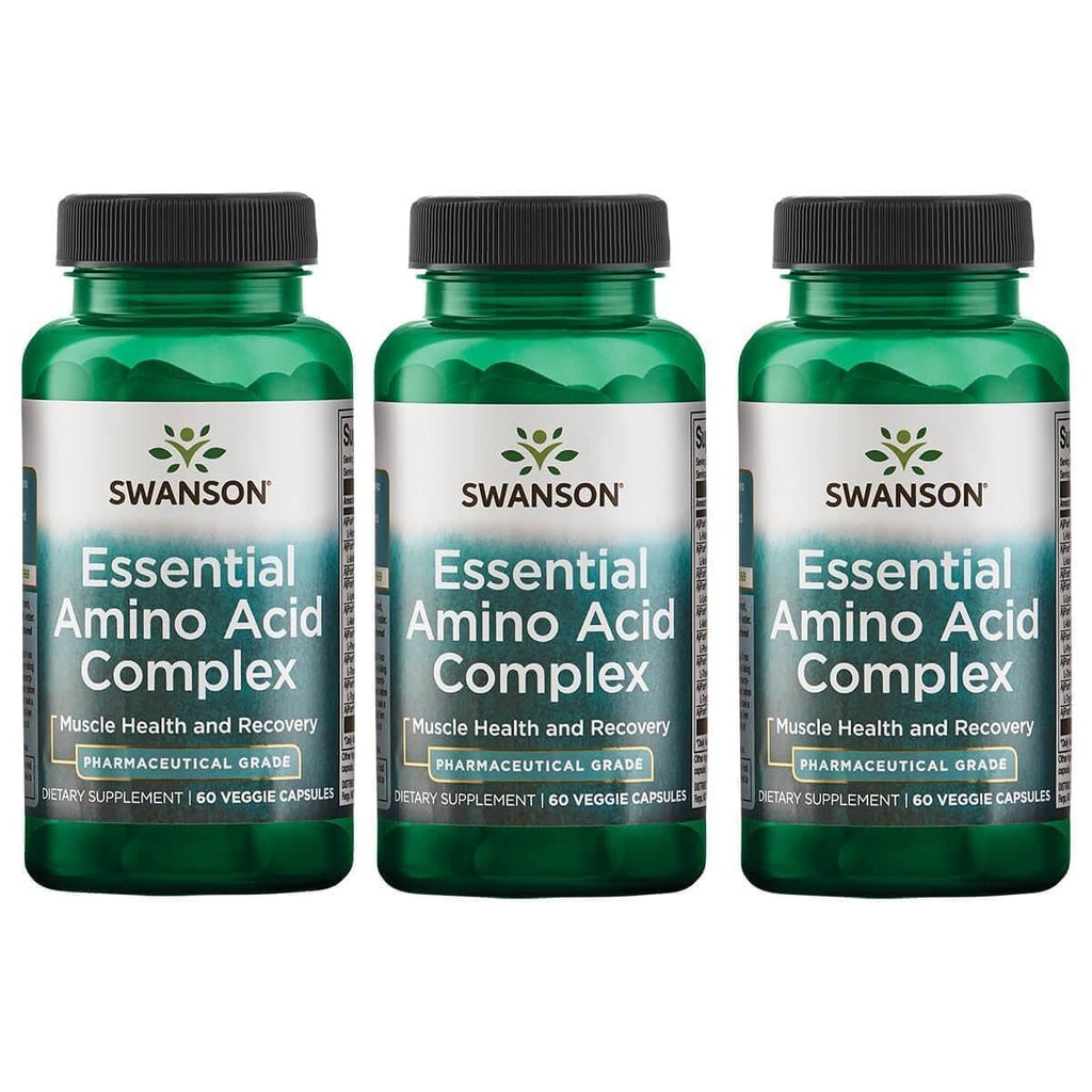 Swanson AjiPure 9 Essential Amino Acid Formula - 180 Vegetarian Capsules
