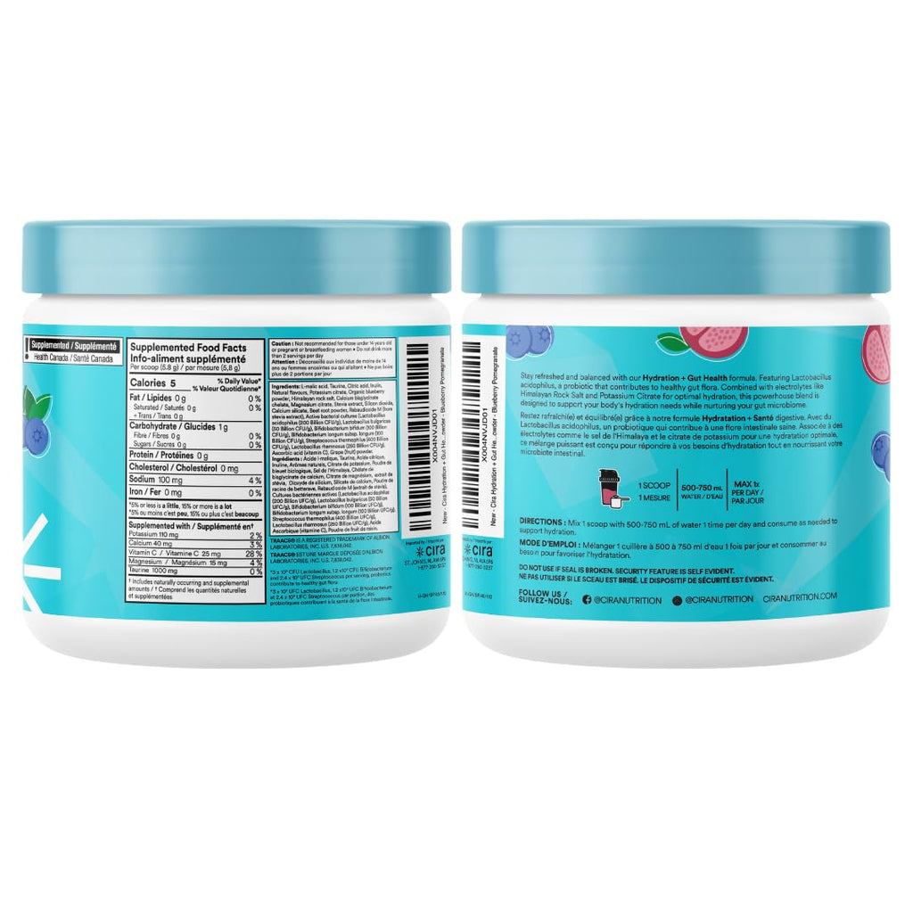 Cira Hydration + Gut Health Powder - 45 Servings - image 10