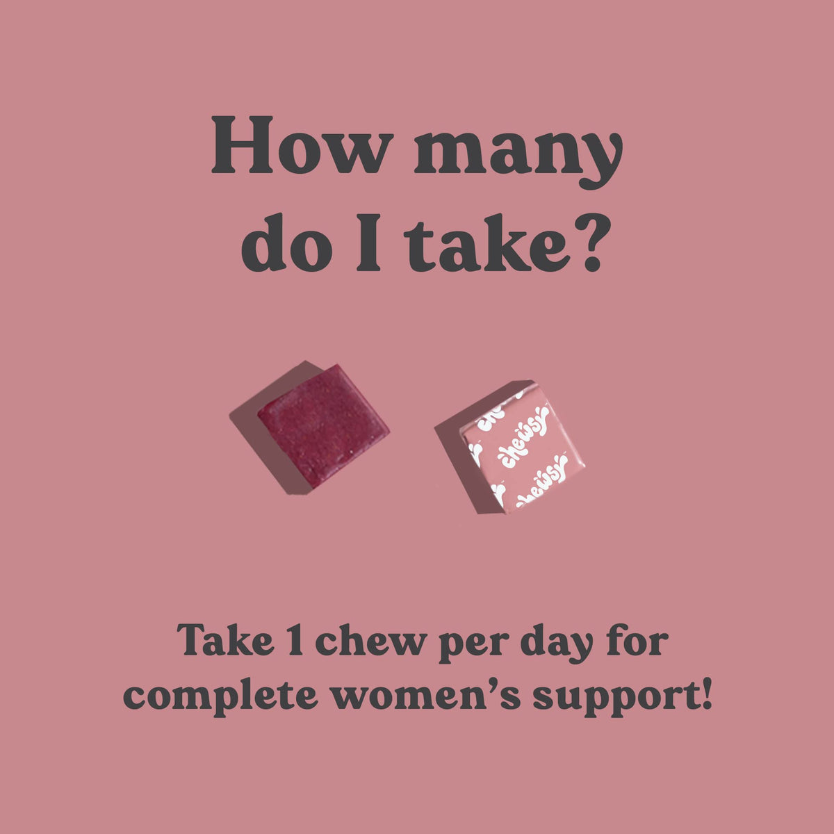 CHEWSY Women's Multivitamin Chews Immune & Energy Support - 30 Count - image 5