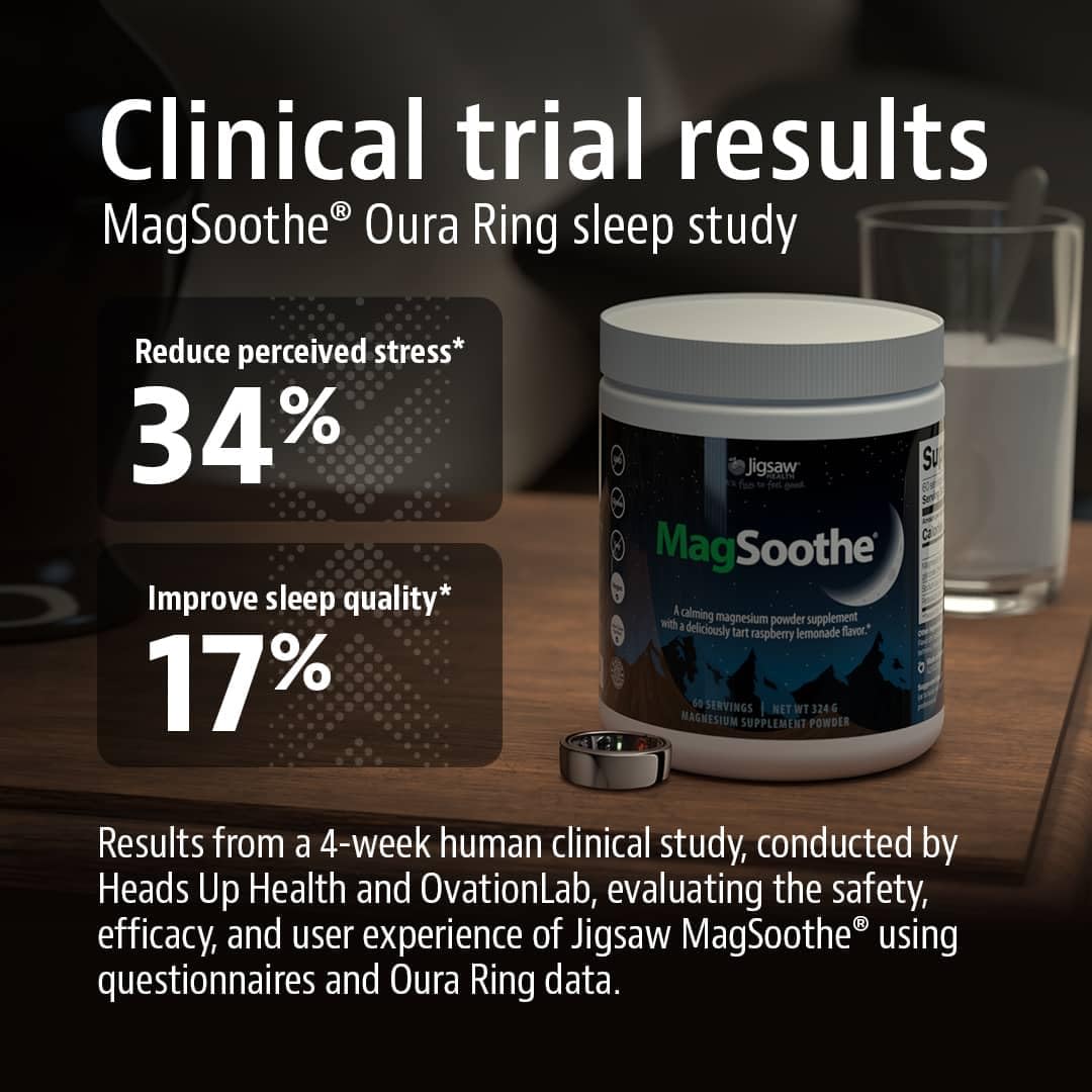 Jigsaw Health MagSoothe Magnesium Glycinate Powder - 60 Servings - image 3