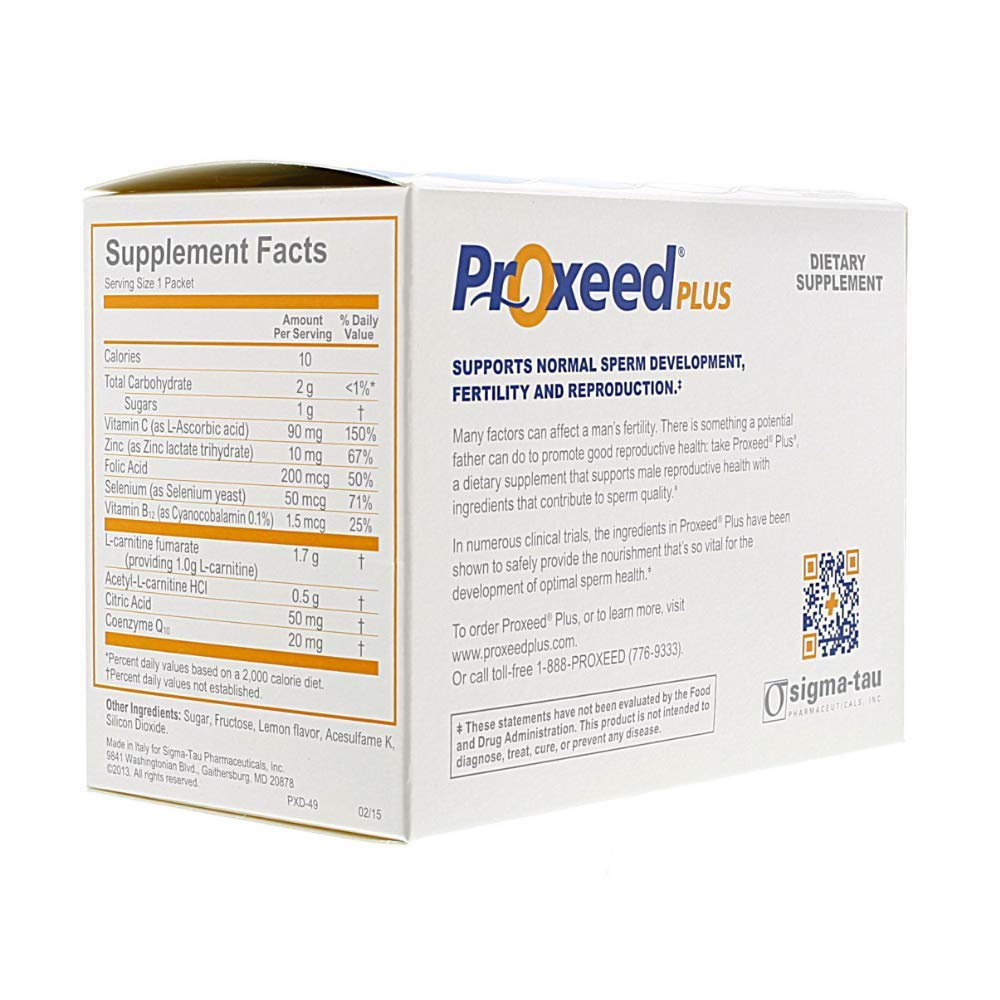 Proxeed Plus Male Fertility Supplement Powder - 150 Servings - image 4