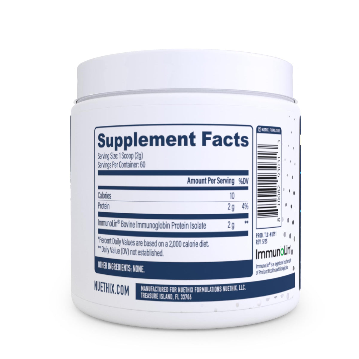 NuEthix Formulations Bloat Eaze Pro Gut Barrier Support - 60 Servings - image 2