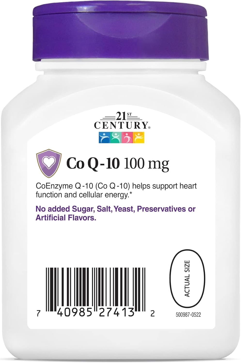 21st Century Co Q-10 100 mg Softgels - 180 Softgels - image 2