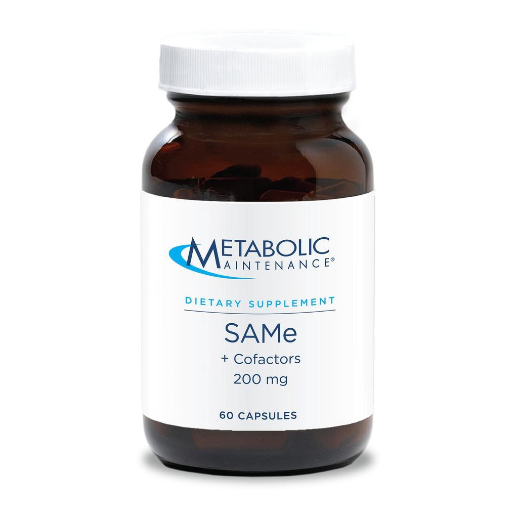 Metabolic Maintenance SAMe with Cofactors 200 mg - 60 Capsules