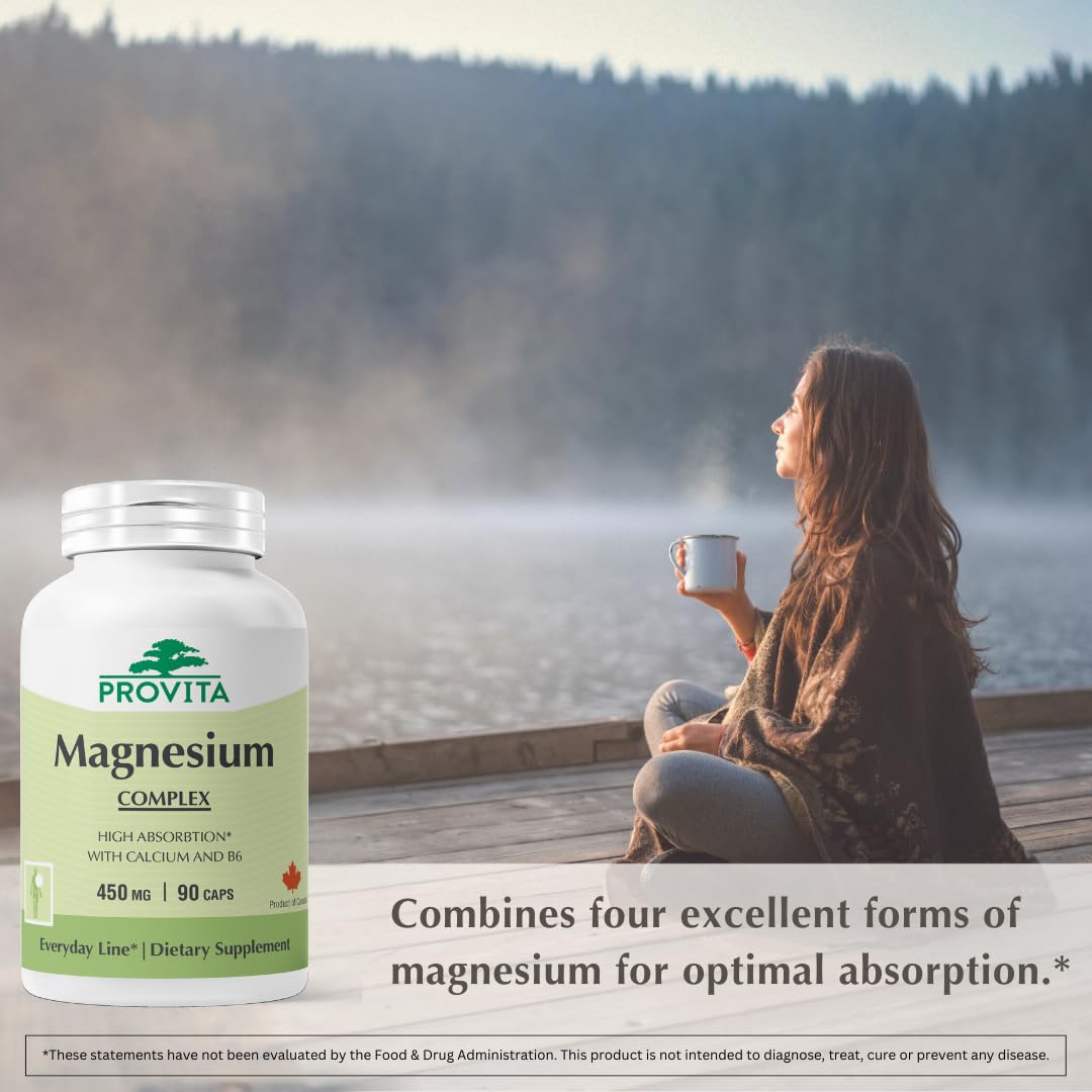 PROVITA Magnesium Complex 4-in-1 Supplement - 90 Capsules - image 4