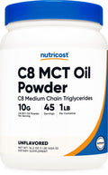 Nutricost C8 MCT Oil Powder - 95% C8 MCT Oil Powder