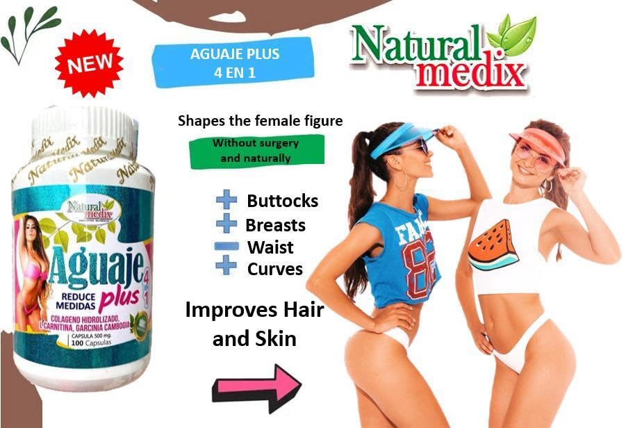Natural Medix Aguaje Plus 4 in 1 Female Health Supplement - 100 Capsules - image 3