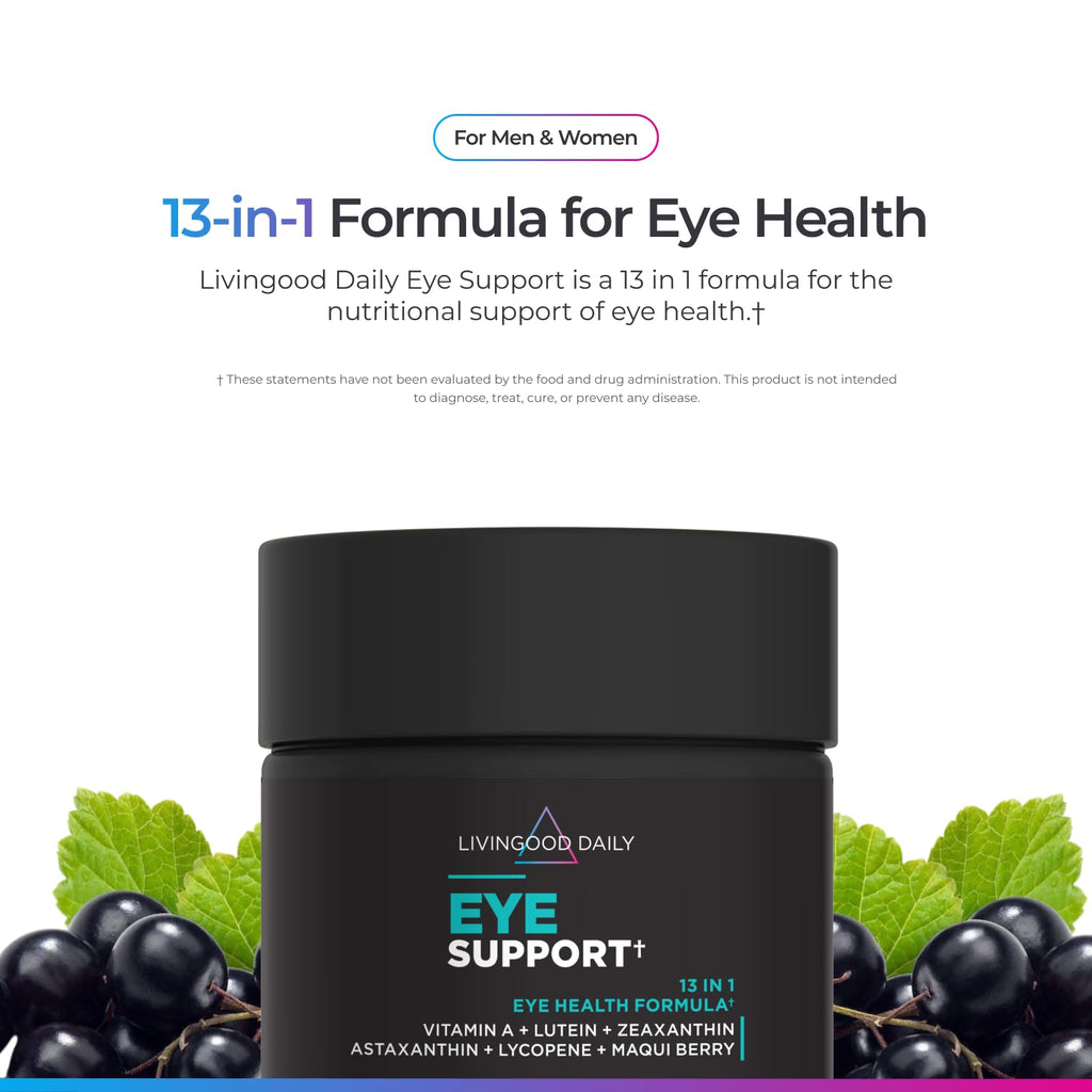 Livingood Daily Eye Support Lutein & Zeaxanthin - 60 Capsules - image 3