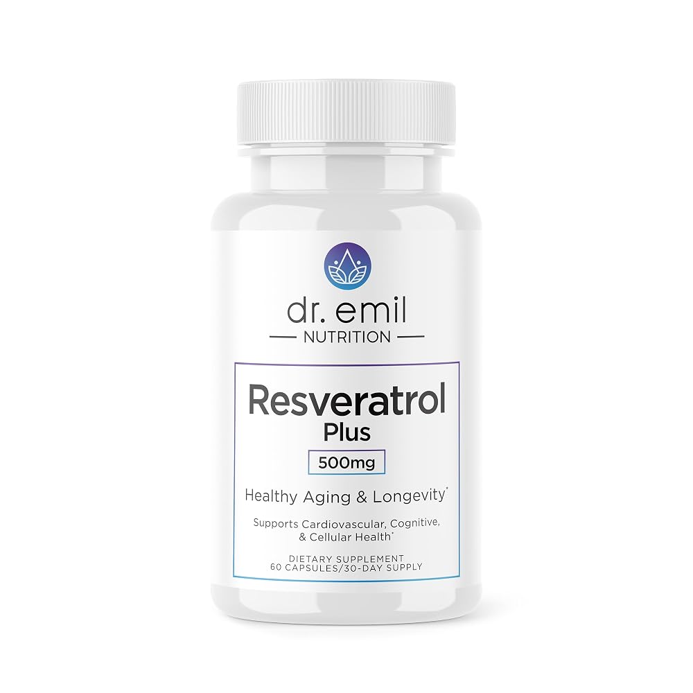 Dr. Emil Resveratrol Supplement with Quercetin