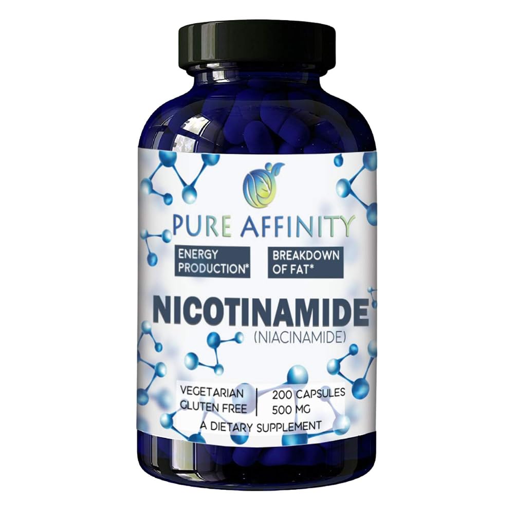 Pure Affinity LLC B3 Nicotinamide 500 mg Effective Flush-Free Niacin. - image 2