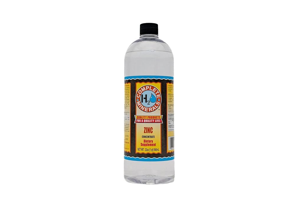 Complete H2O Minerals Zinc Liquid - 32 Oz