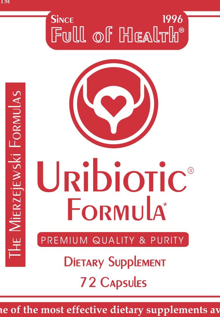 Full of Health Uribiotic Formula Urinary Support - 72 Capsules - image 2