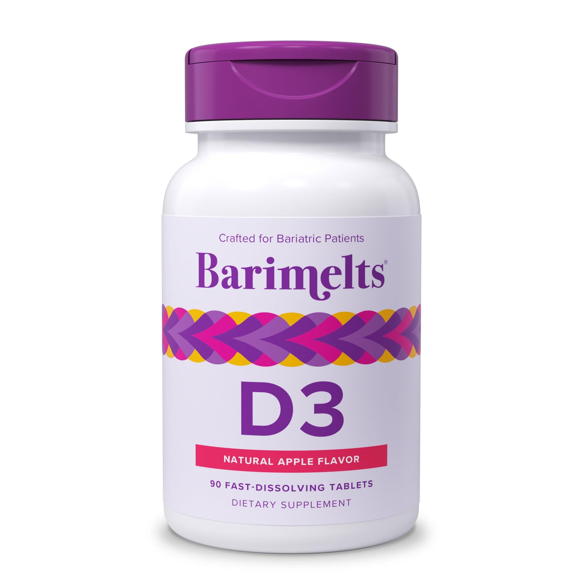BariMelts Vitamin D3 5000 IU Fast-Dissolving Tablets - 90 Count