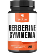 WELBUDA Berberine Supplement with Gymnema Sylvestre - 60 Capsules