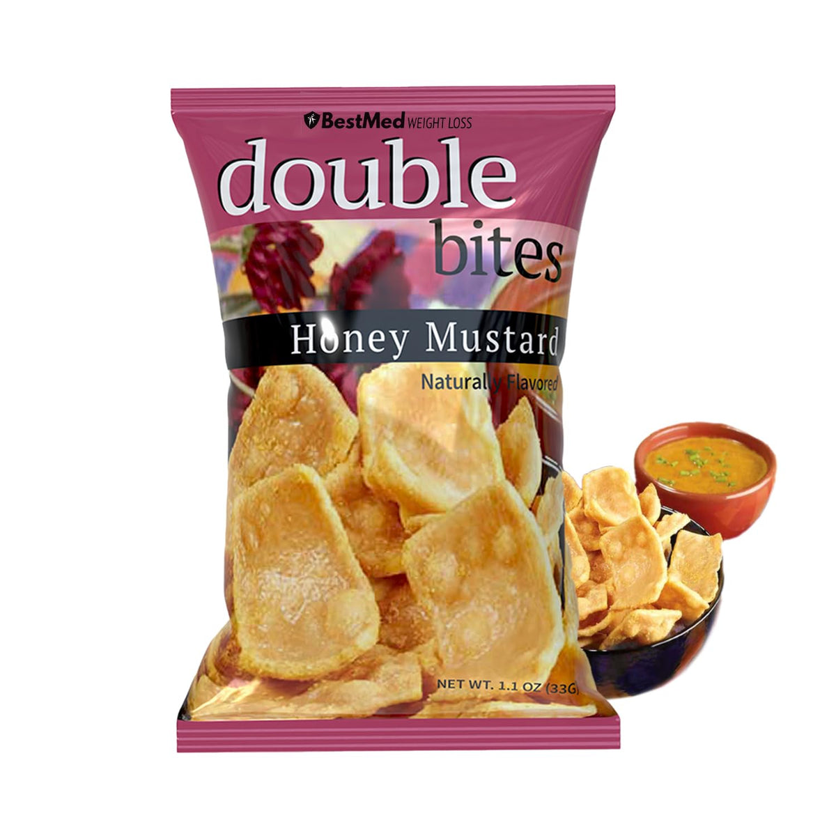 BestMed Honey Mustard Protein Chips - 15 Ounce