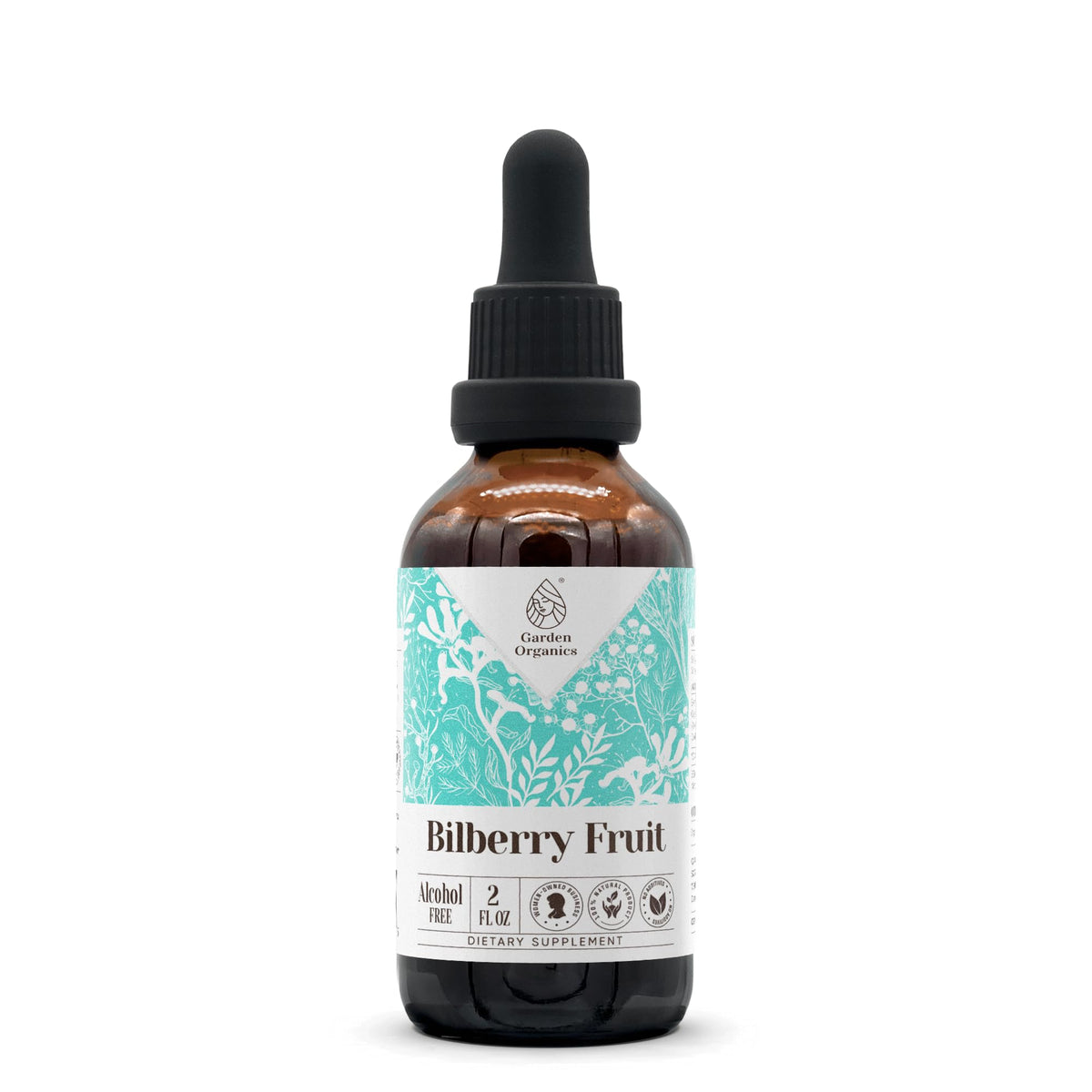 Garden Organics Bilberry Fruit Alcohol-Free Natural Tincture Extract