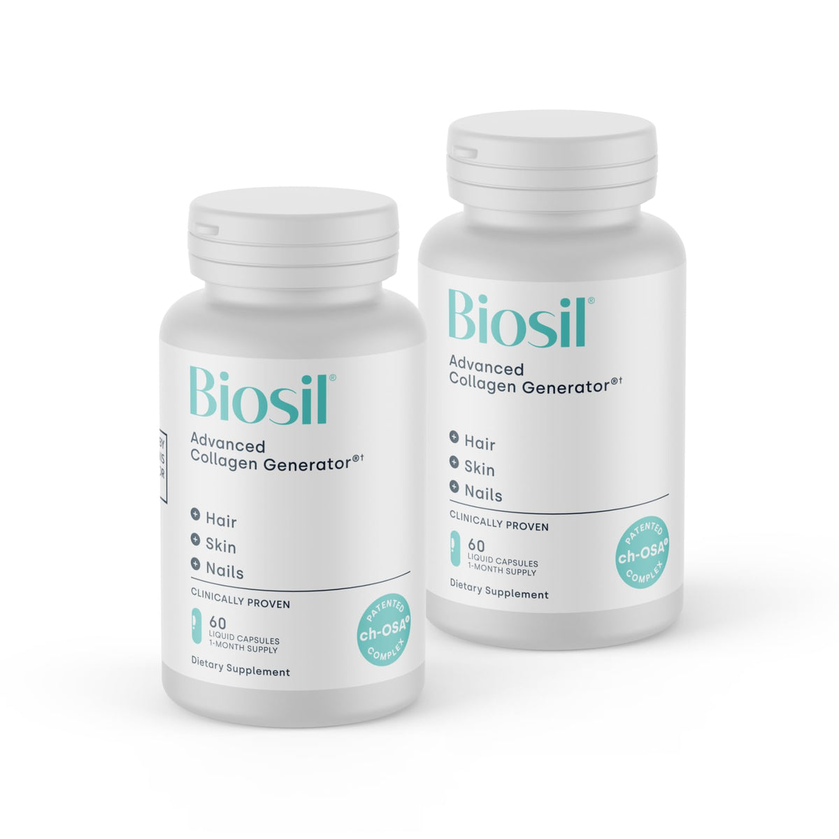 Biosil Collagen Booster Supplement - Liquid Capsules