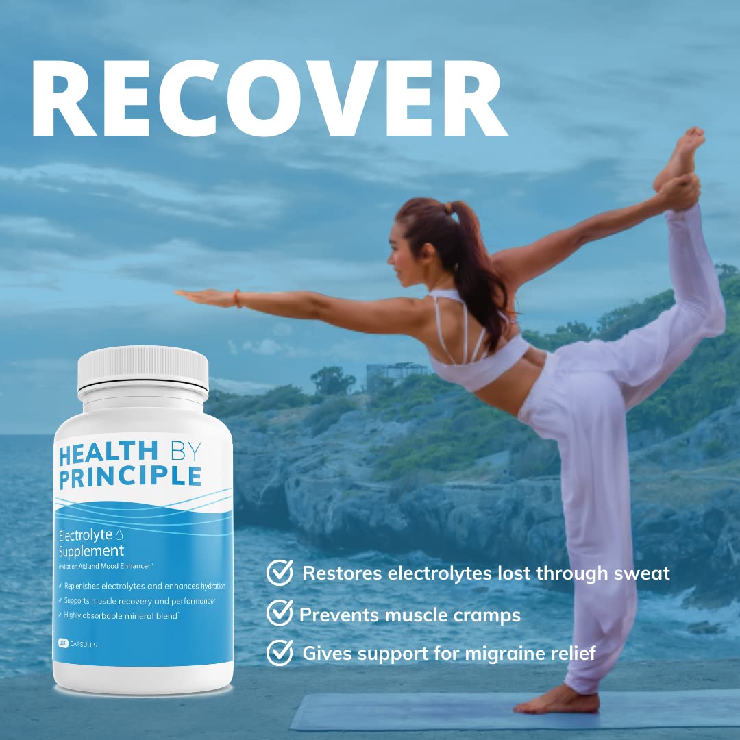 HEALTH BY PRINCIPLE Electrolyte Capsules Sodium & Potassium – 100 Vegan Capsules - image 5