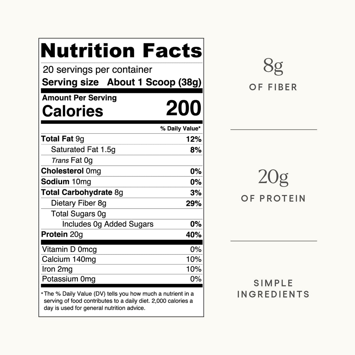 Be Well by Kelly Plant-Based Protein Powder