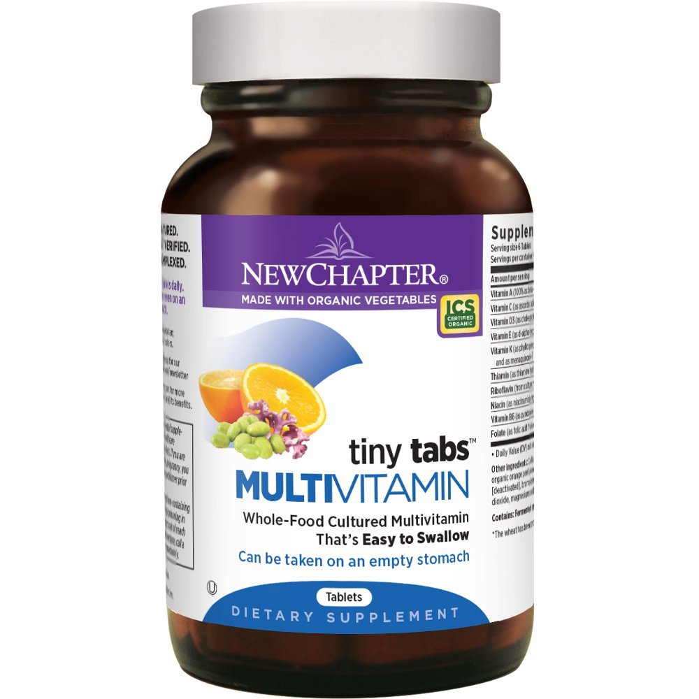 New Chapter Tiny Tabs Multivitamin - 192 Tablets