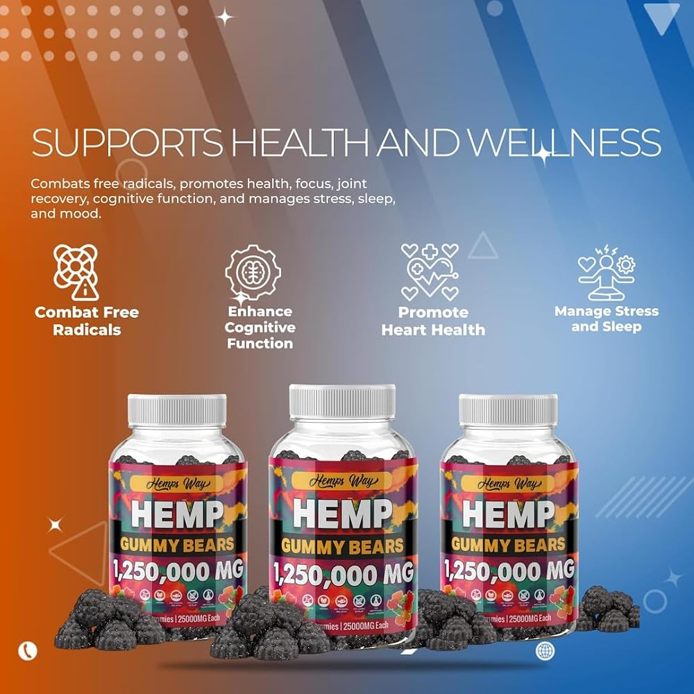 The CBD Project Organic Hemp Gummies - 50 Count - image 2
